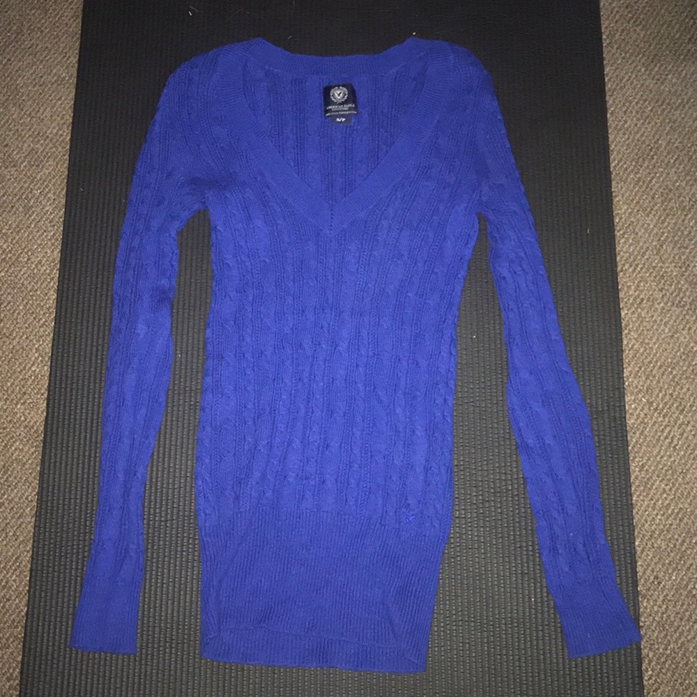 Gorgeous blue sweater from AE
